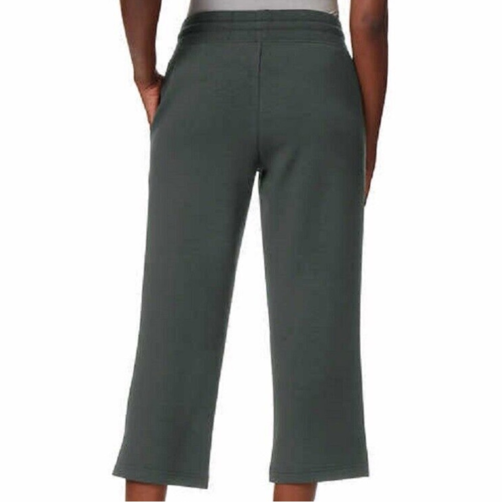 32 Degrees Pull On Soft Knit Capri Pants Pewter Gray Women’s Large L - Picture 3 of 13